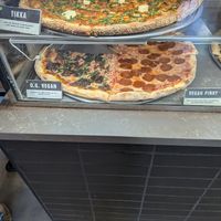 Vegan slices of the day at Tony Boloney's in Jersey City