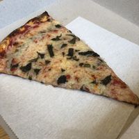 OG Vegan Pizza slice  at Tony Boloney's in Jersey City