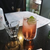 Raspberry lemonade at Milano - Harvey's Quay in Limerick