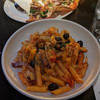 Special vegan pasta bowl made to order at Milano - Harvey's Quay in Limerick