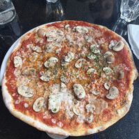 funghi pizza  at Milano - Harvey's Quay in Limerick