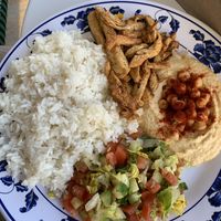 Shawarma platter  at Nabati Vegan Mediterranean in Oklahoma City
