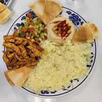 Shwarma at Nabati Vegan Mediterranean in Oklahoma City