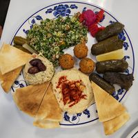 Sampler at Nabati Vegan Mediterranean in Oklahoma City