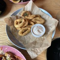 Calamari  at RoseHip Bistro - Pylimo in Vilnius