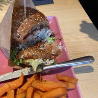 burger at RoseHip Bistro - Pylimo in Vilnius