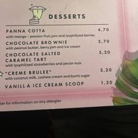 Desserts  at RoseHip Bistro - Pylimo in Vilnius