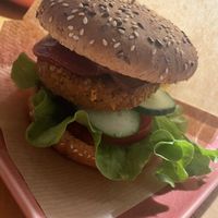 CHeesE sTeaK burger with bAcOn  at RoseHip Bistro - Pylimo in Vilnius