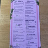 Menu   at RoseHip Bistro - Pylimo in Vilnius