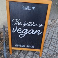 Outside at RoseHip Bistro - Pylimo in Vilnius