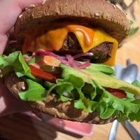 Mexican Burger  at RoseHip Bistro - Pylimo in Vilnius