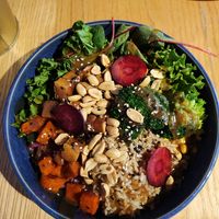 Tofu brown rice at RoseHip Bistro - Pylimo in Vilnius