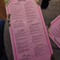 Menu at RoseHip Bistro - Pylimo in Vilnius