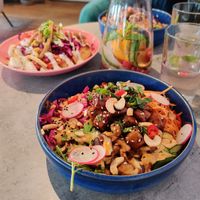 Teriyaki bowl at RoseHip Bistro - Pylimo in Vilnius