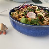 Teriyaki tempeh Buddha bowl   at RoseHip Bistro - Pylimo in Vilnius