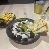 Falafel bowl  at RoseHip Bistro - Pylimo in Vilnius