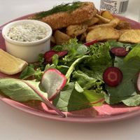 Vish & Chips   at RoseHip Bistro - Pylimo in Vilnius