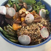 Buckwheat with Pumpkin and Feta Bowl   at RoseHip Bistro - Pylimo in Vilnius