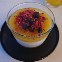 Panna Cotta at RoseHip Bistro - Pylimo in Vilnius