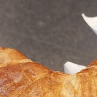 The best croissant I've ever had at RoseHip Bistro - Pylimo in Vilnius