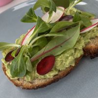 Avocado on toast    at RoseHip Bistro - Pylimo in Vilnius