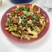 Kimchi fries  at RoseHip Bistro - Pylimo in Vilnius