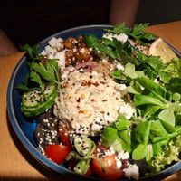 Zaatar tofu bowl at RoseHip Bistro - Pylimo in Vilnius