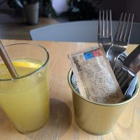 Ginger lemonade at RoseHip Bistro - Pylimo in Vilnius