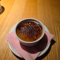 Crème brûlée at RoseHip Bistro - Pylimo in Vilnius