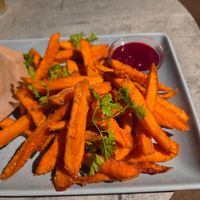 Sweet potato fries at RoseHip Bistro - Pylimo in Vilnius