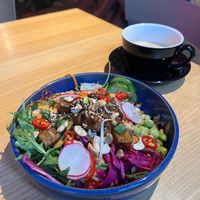 Teriyaki tempeh bowl. at RoseHip Bistro - Pylimo in Vilnius