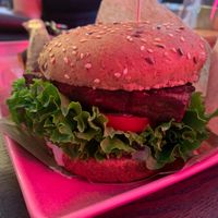 Tofu burger at RoseHip Bistro - Pylimo in Vilnius