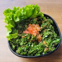 Parsley salad at Lebanese Corner in Lisbon