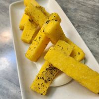 Polenta chips at Henry and The Fox in Melbourne