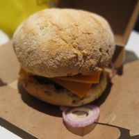 Chee´is Vegan-Burger at Peter Pane in Muenster