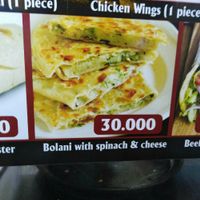 Vegetarian Bolani at Halal Snack Station - Stall in Ho Chi Minh City