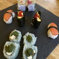 Chefs special for two (plate 2)  at Plant Based Sushi in Amsterdam