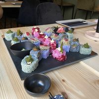   at Plant Based Sushi in Amsterdam