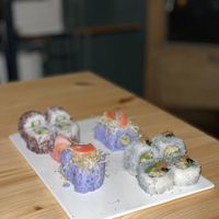  Chef’s sushi special  at Plant Based Sushi in Amsterdam