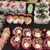   at Plant Based Sushi in Amsterdam