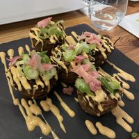 Delicious muffins  at Plant Based Sushi in Amsterdam
