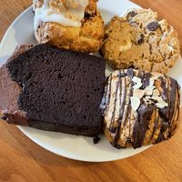 Vegan cookie, cake and scones  at Purebread in Whistler