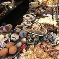 The spread  at Purebread in Whistler