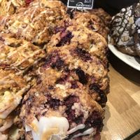 Vegan berry scones at Purebread in Whistler