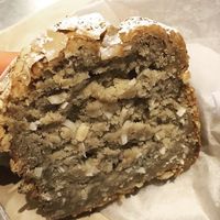 Vegan banana loaf  at Purebread in Whistler