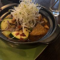 Tofu hot pot (vegan & GF)   at Soya in Bergen