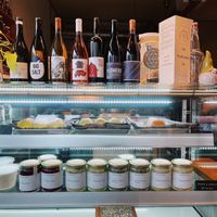 Deli case at 18:30, go early if you want a whole selection! at Fermenter in Portland
