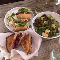 Reuben, bbq Sandwich and bowl!  at Fermenter in Portland