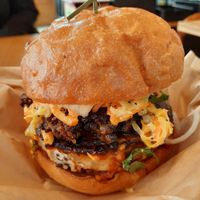 BBQ Bacon Burger at Fermenter in Portland