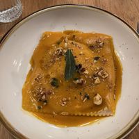 Raviolo was to die for!!  at Fermenter in Portland